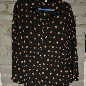 Free people oversized blouse.